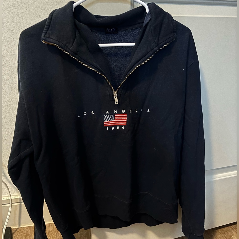 JOHN GALT California navy pullover
